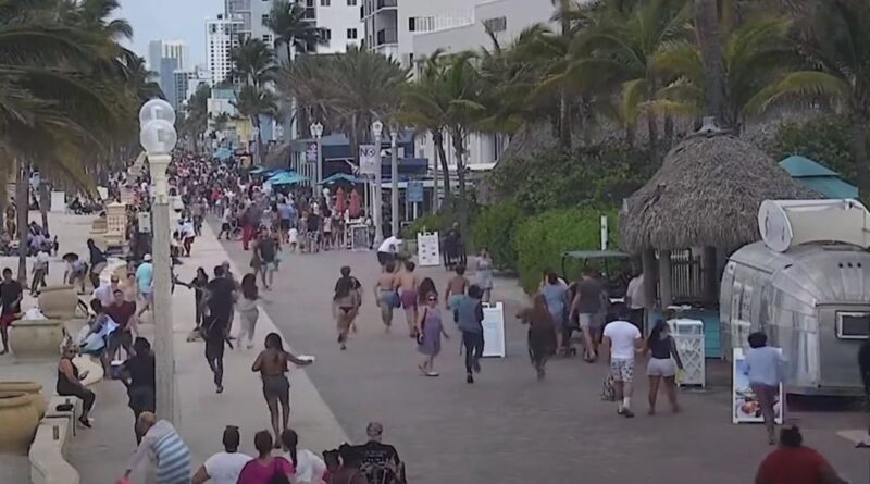 Florida: Nine people injured in shooting near beach in Hollywood | US News