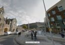 Pedestrian preventing for lifestyles after crash with bicycle owner almost about Scottish Parliament in Edinburgh | UK News